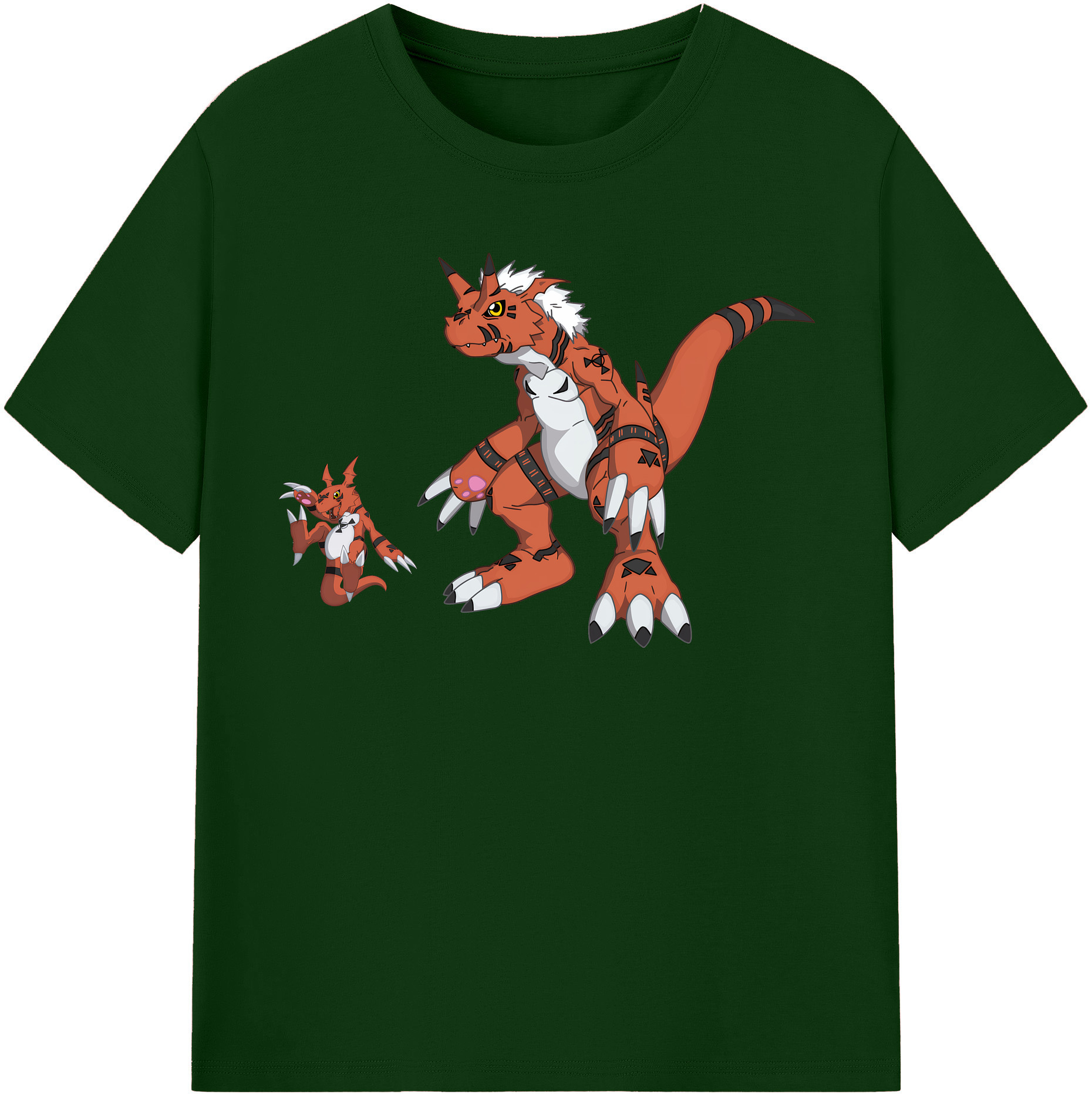 （画像用） Digimon デジタルモンスター/デジモン 綿100％半袖Tシャツ（フロントプリント）